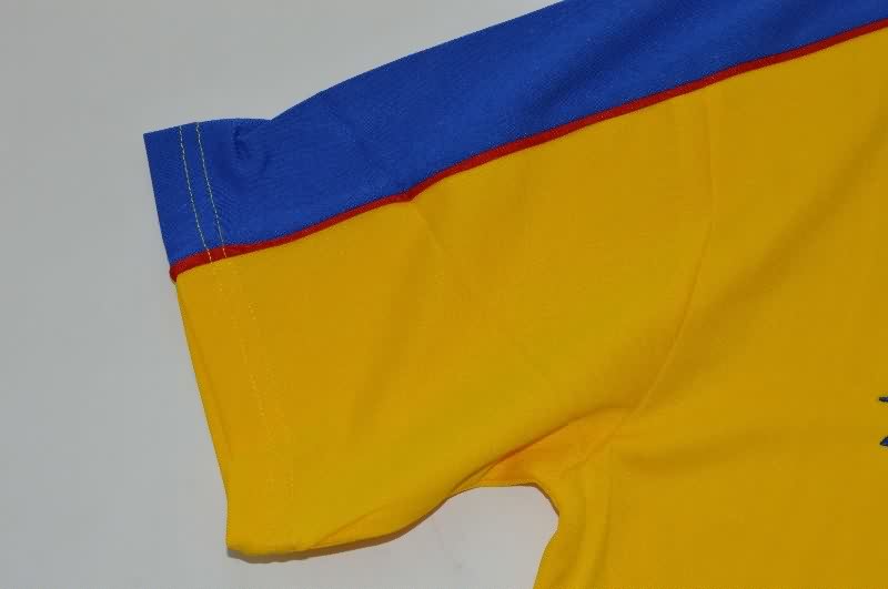 Thailand Quality(AAA) 1998 Colombia Home Retro Soccer Jersey