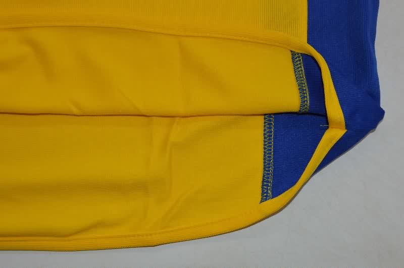 Thailand Quality(AAA) 2003 Colombia Home Retro Soccer Jersey