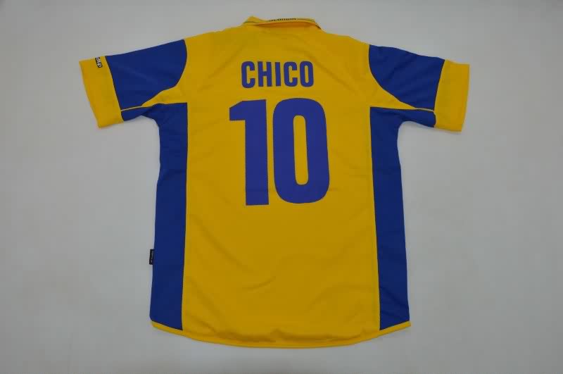 Thailand Quality(AAA) 2003 Colombia Home Retro Soccer Jersey