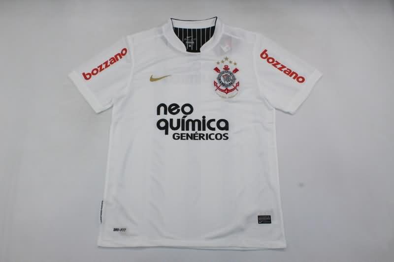 Thailand Quality(AAA) 2010/11 Corinthians Home Retro Soccer Jersey
