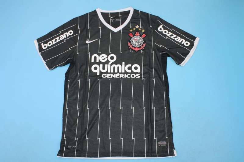 Thailand Quality(AAA) 2011/12 Corinthians Away Retro Soccer Jersey