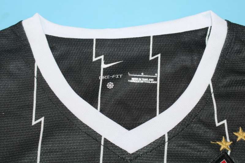 Thailand Quality(AAA) 2011/12 Corinthians Away Retro Soccer Jersey