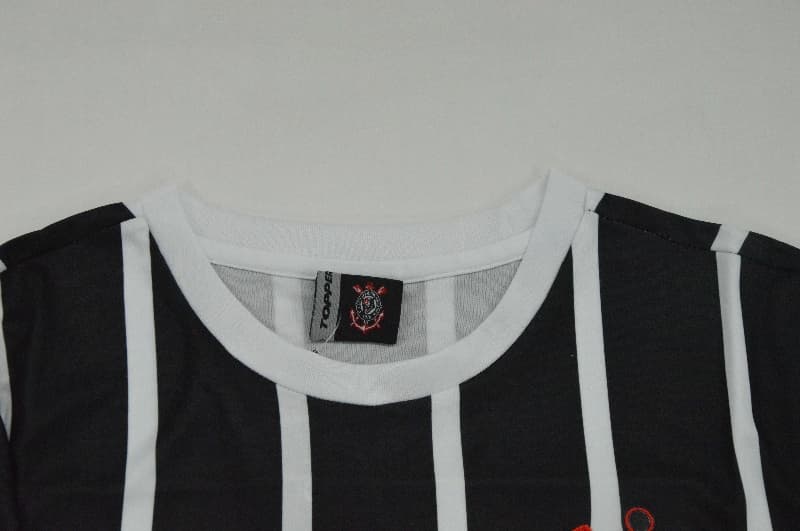 Thailand Quality(AAA) 1982 Corinthians Away Retro Soccer Jersey