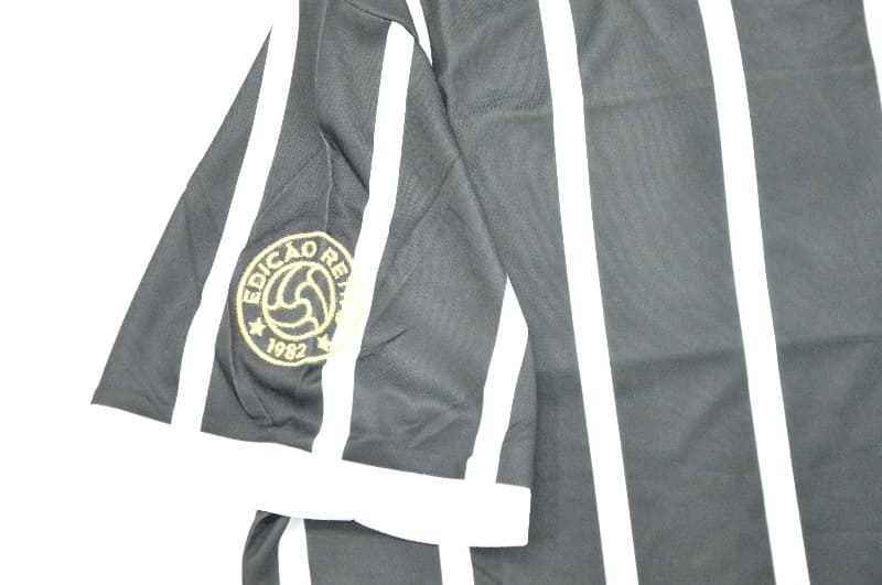 Thailand Quality(AAA) 1982 Corinthians Away Retro Soccer Jersey