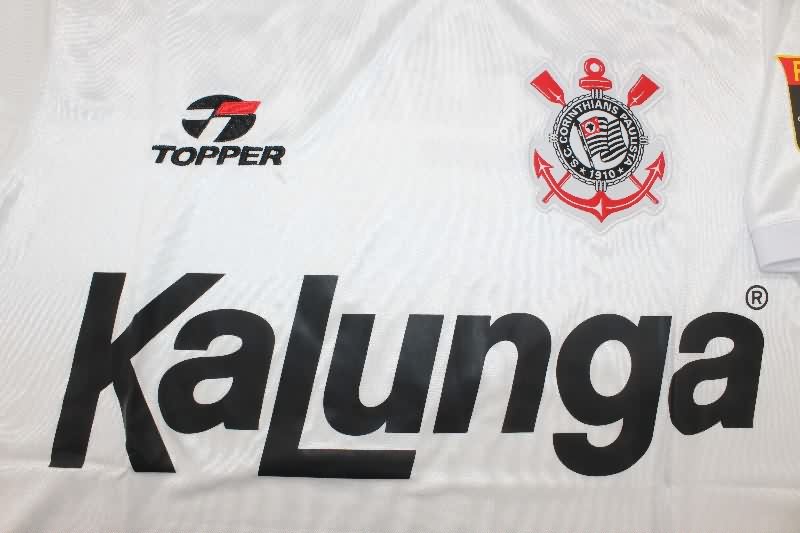 Thailand Quality(AAA) 1988 Corinthians Home Retro Soccer Jersey