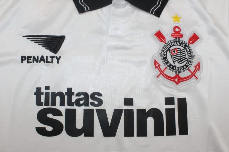 Thailand Quality(AAA) 1995 Corinthians Home Retro Soccer Jersey