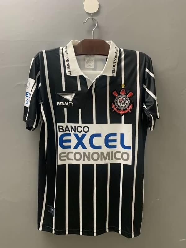 Thailand Quality(AAA) 1997 Corinthians Away Retro Soccer Jersey