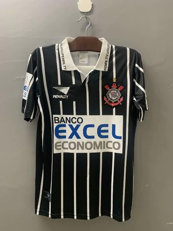 Thailand Quality(AAA) 1997 Corinthians Away Retro Soccer Jersey