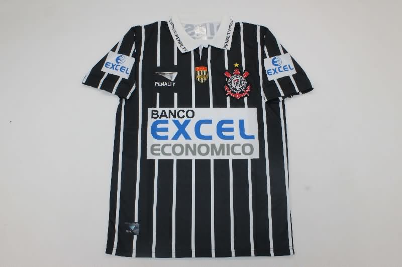 Thailand Quality(AAA) 1998 Corinthians Away Retro Soccer Jersey