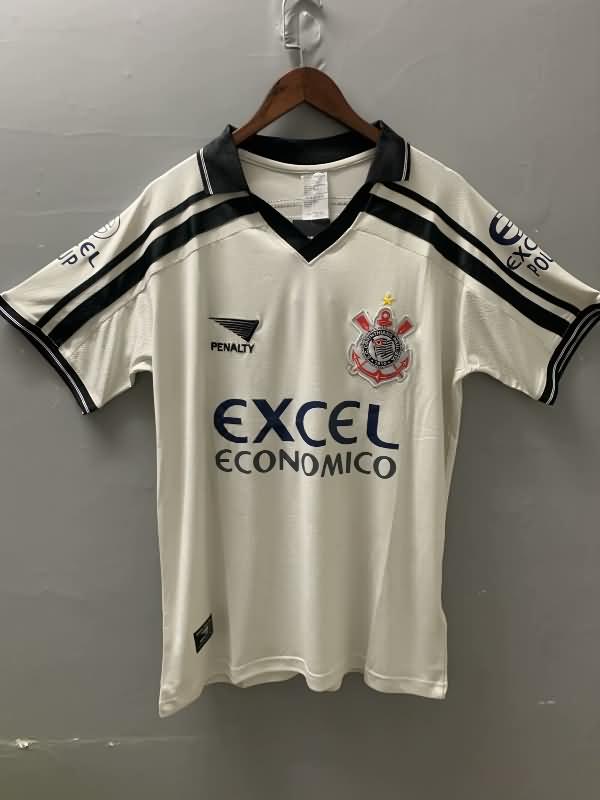 Thailand Quality(AAA) 1998 Corinthians Home Retro Soccer Jersey