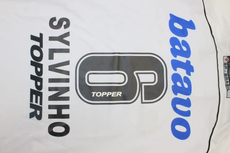 Thailand Quality(AAA) 1999 Corinthians Home Retro Soccer Jersey
