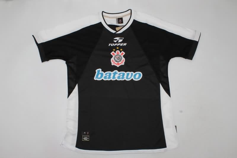 Thailand Quality(AAA) 2000 Corinthians Away Retro Soccer Jersey