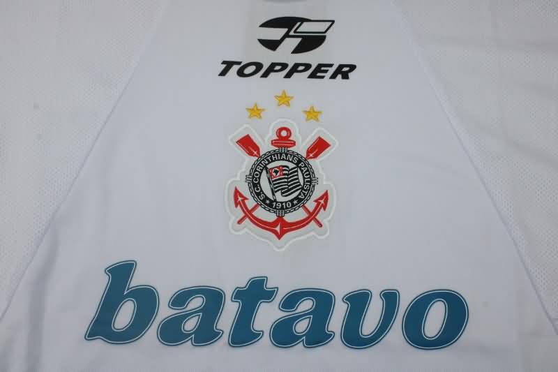 Thailand Quality(AAA) 2000 Corinthians Home Retro Soccer Jersey