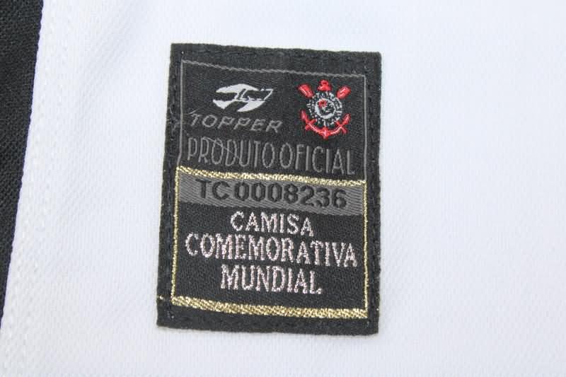 Thailand Quality(AAA) 2000 Corinthians Home Retro Soccer Jersey