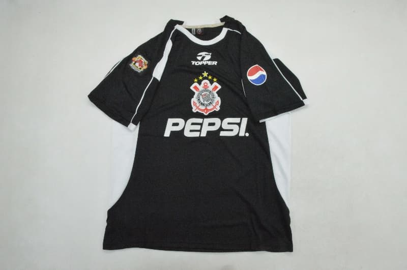 Thailand Quality(AAA) 2002 Corinthians Third Retro Soccer Jersey Thailand Quality(AAA) 2002 Corinthians Third Retro Soccer Jersey