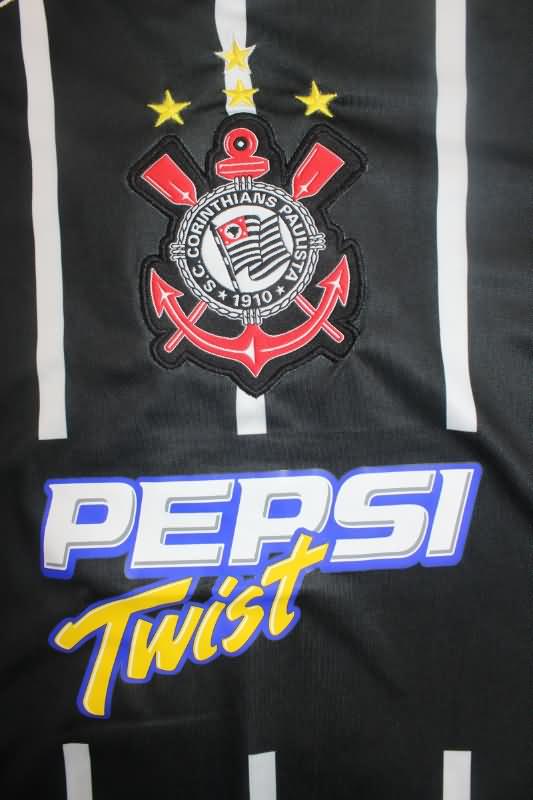 Thailand Quality(AAA) 2004 Corinthians Away Retro Soccer Jersey