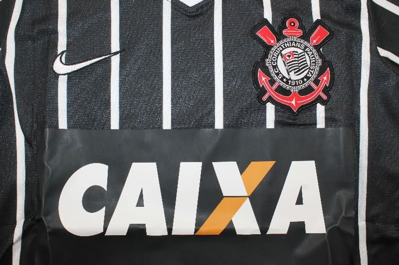 Thailand Quality(AAA) 2013 Corinthians Away Retro Soccer Jersey