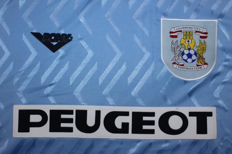 Thailand Quality(AAA) 1994/96 Coventry City Home Retro Soccer Jersey