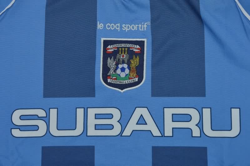 Thailand Quality(AAA) 1998/99 Coventry City Home Retro Soccer Jersey