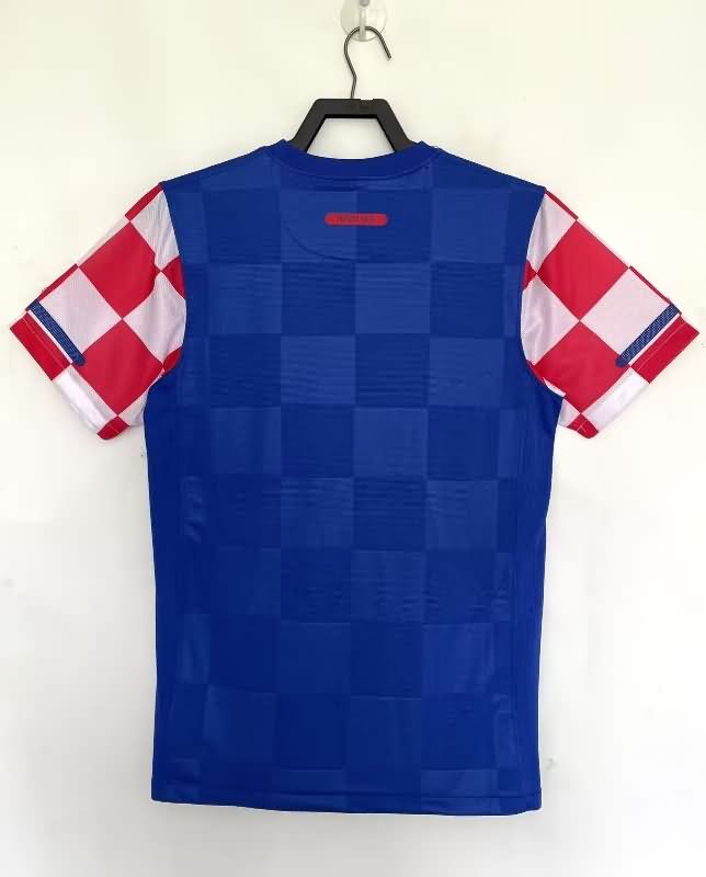 Thailand Quality(AAA) 2010 Croatia Away Retro Soccer Jersey