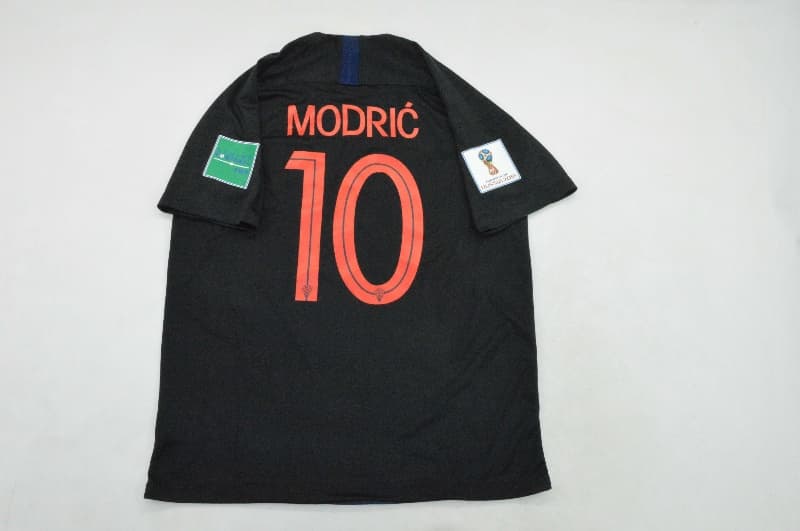 Thailand Quality(AAA) 2018 Croatia Away Retro Soccer Jersey