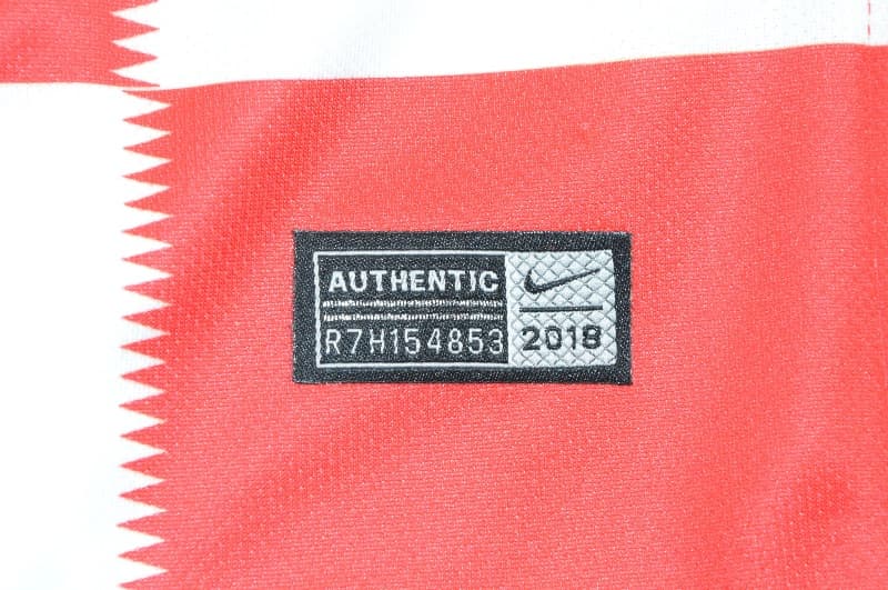 Thailand Quality(AAA) 2018 Croatia Home Retro Soccer Jersey