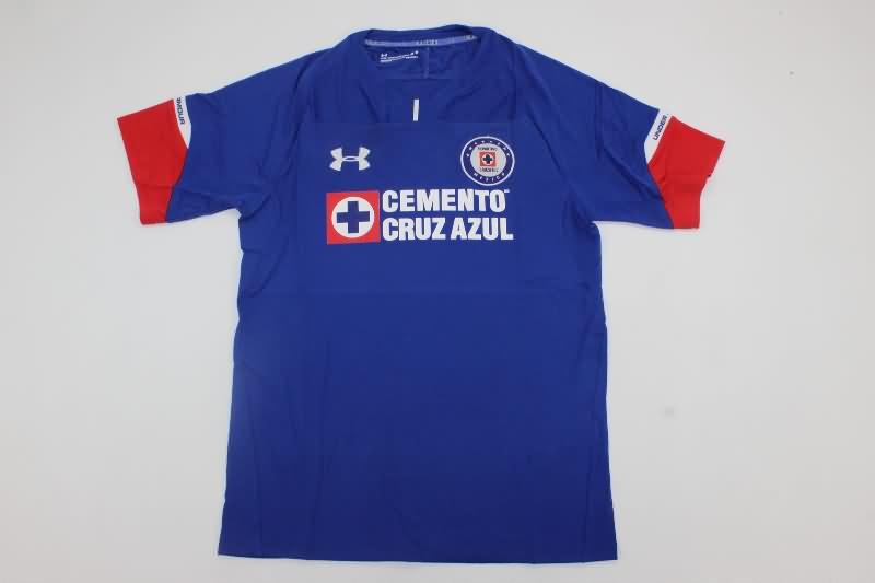 Thailand Quality(AAA) 2018/19 Cruz Azul Home Retro Soccer Jersey