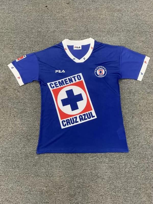 Thailand Quality(AAA) 1996 Cruz Azul Home Retro Soccer Jersey