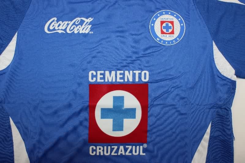 Thailand Quality(AAA) 2008 Cruz Azul Home Retro Soccer Jersey