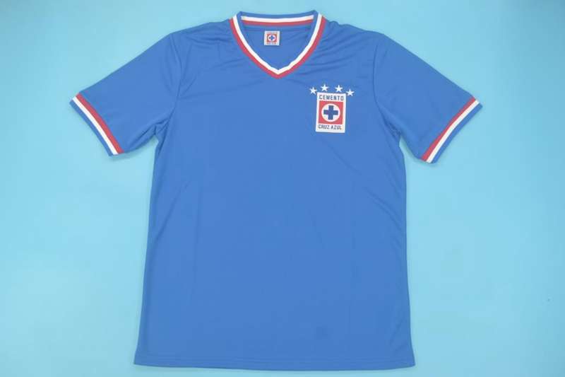 Thailand Quality(AAA) 1973/74 Cruz Azul Home Retro Soccer Jersey