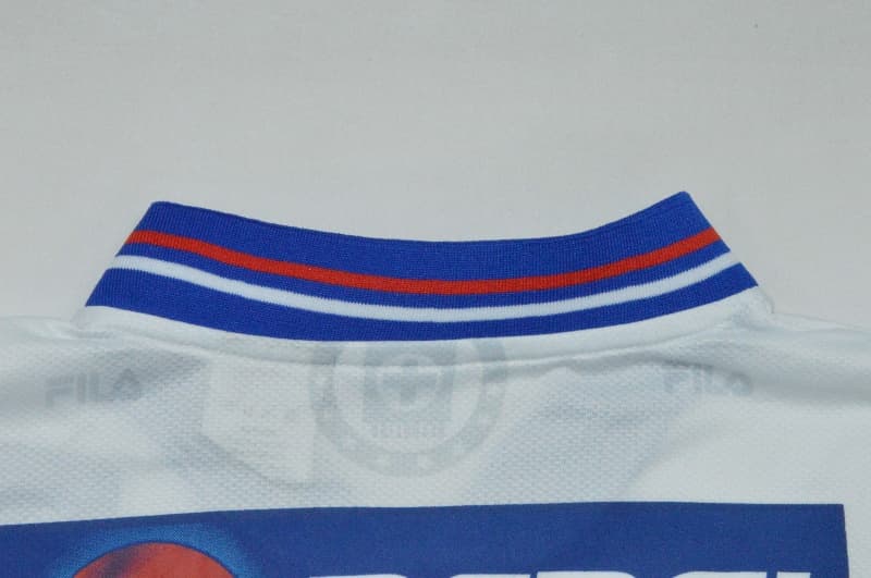Thailand Quality(AAA) 1997/98 Cruz Azul Away Retro Long Sleeve Soccer Jersey