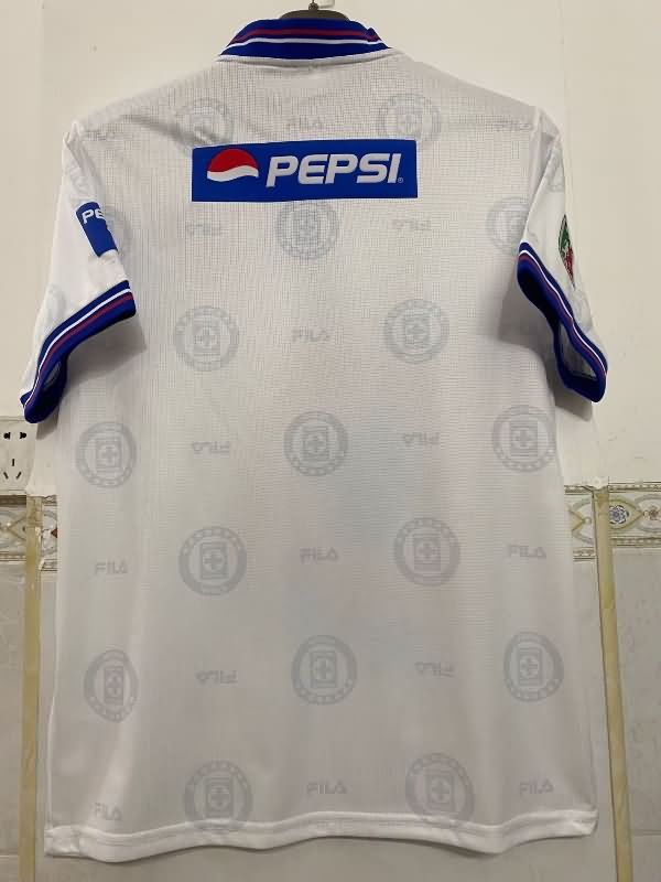 Thailand Quality(AAA) 1998/99 Cruz Azul Away Retro Soccer Jersey