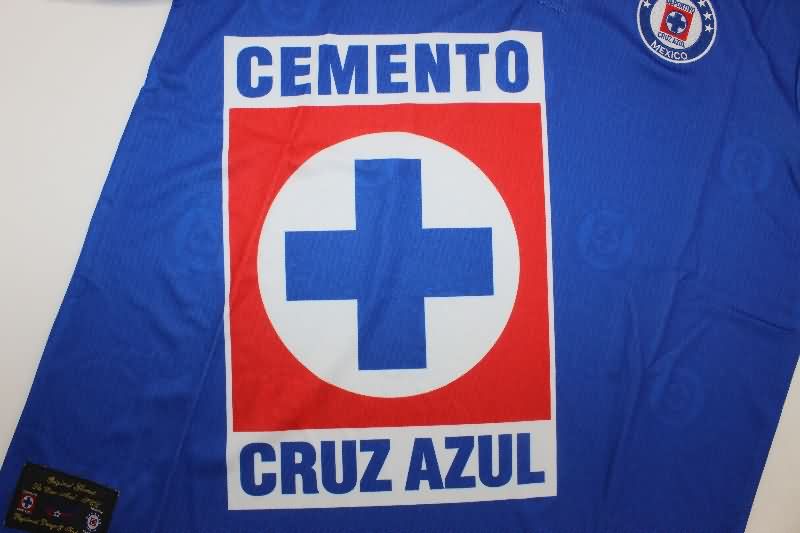 Thailand Quality(AAA) 1999/00 Cruz Azul Home Retro Soccer Jersey
