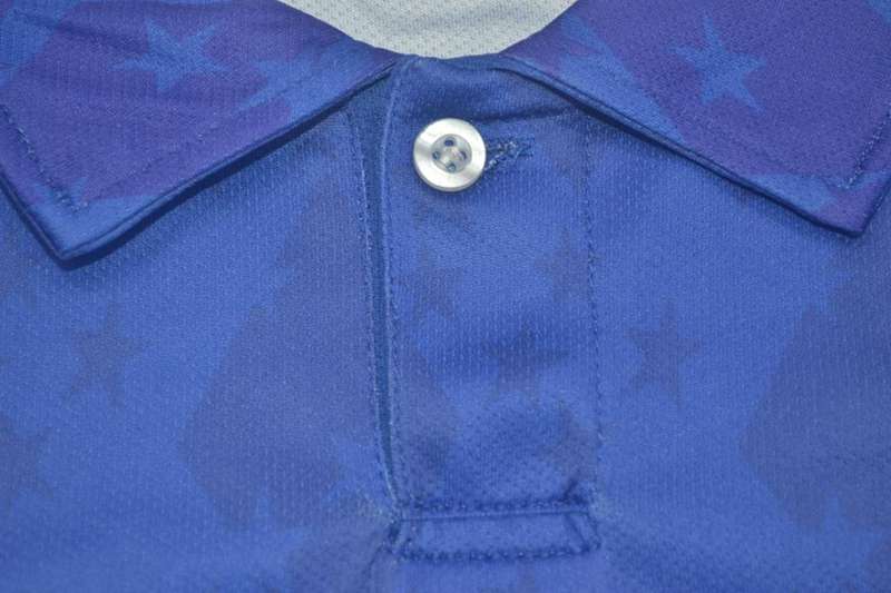 Thailand Quality(AAA) 1993/94 Cruzeiro Home Retro Soccer Jersey