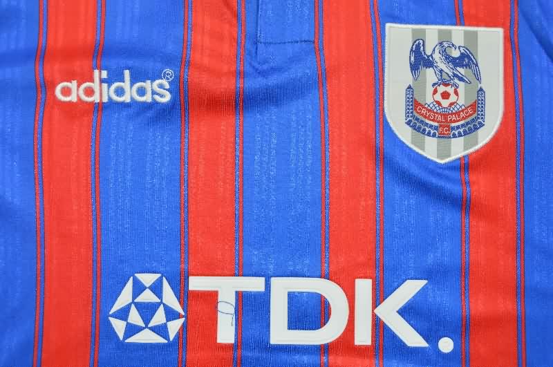 Thailand Quality(AAA) 1996/98 Crystal Palace Home Retro Soccer Jersey
