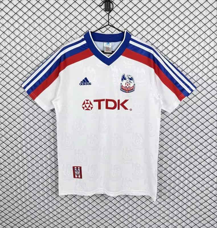 Thailand Quality(AAA) 1998/99 Crystal Palace Away Retro Soccer Jersey Thailand Quality(AAA) 1998/99 Crystal Palace Away Retro Soccer Jersey