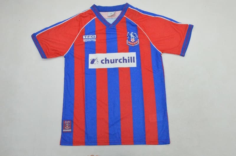Thailand Quality(AAA) 1999/00 Crystal Palace Home Retro Soccer Jersey Thailand Quality(AAA) 1999/00 Crystal Palace Home Retro Soccer Jersey
