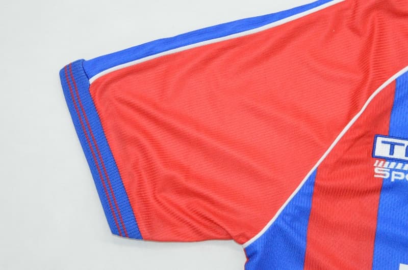 Thailand Quality(AAA) 1999/00 Crystal Palace Home Retro Soccer Jersey