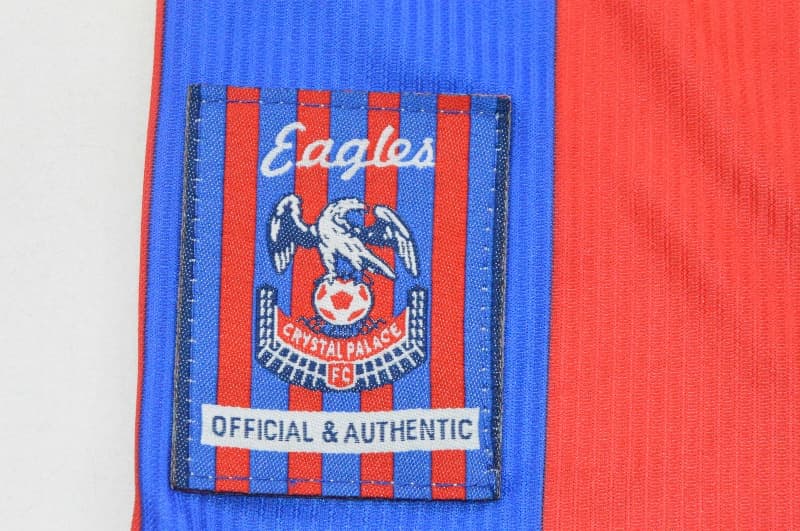 Thailand Quality(AAA) 1999/00 Crystal Palace Home Retro Soccer Jersey