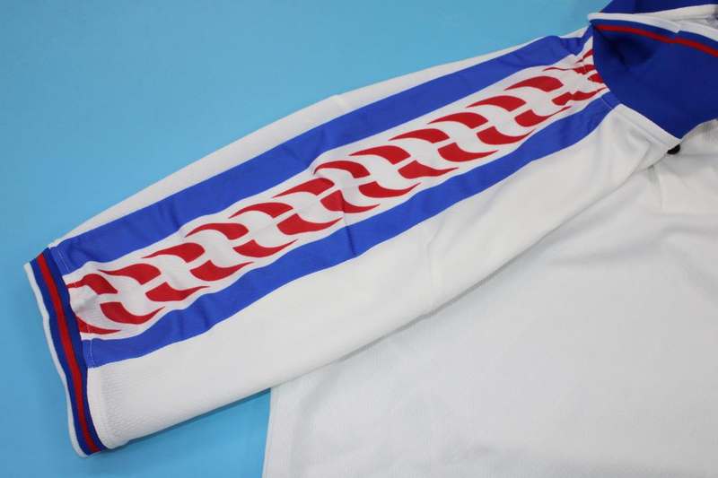 Thailand Quality(AAA) 1996 Czech Away Retro Soccer Jersey