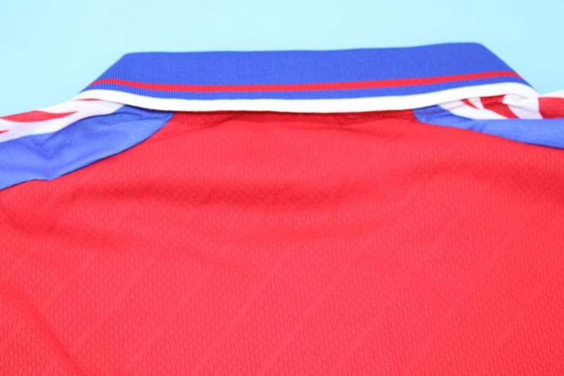 Thailand Quality(AAA) 1996 Czech Home Retro Soccer Jersey