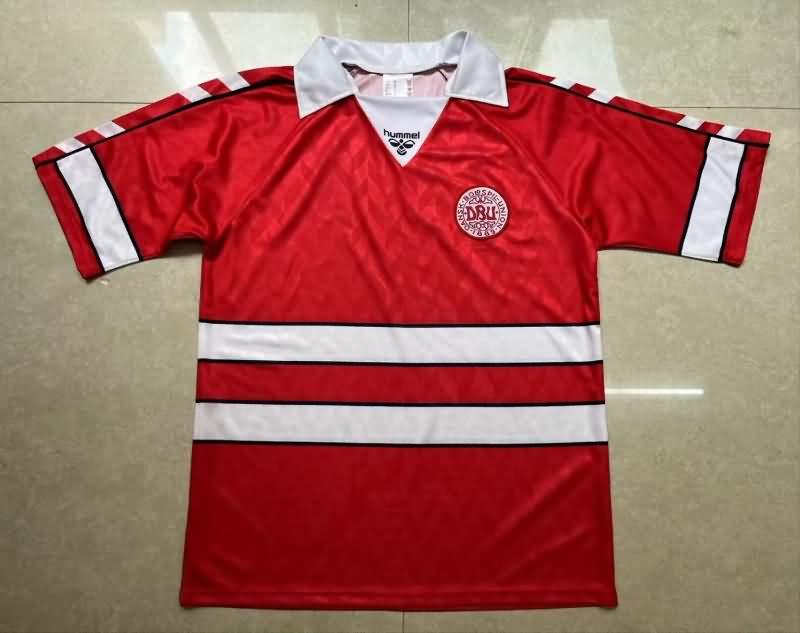Thailand Quality(AAA) 1988 Denmark Home Retro Soccer Jersey