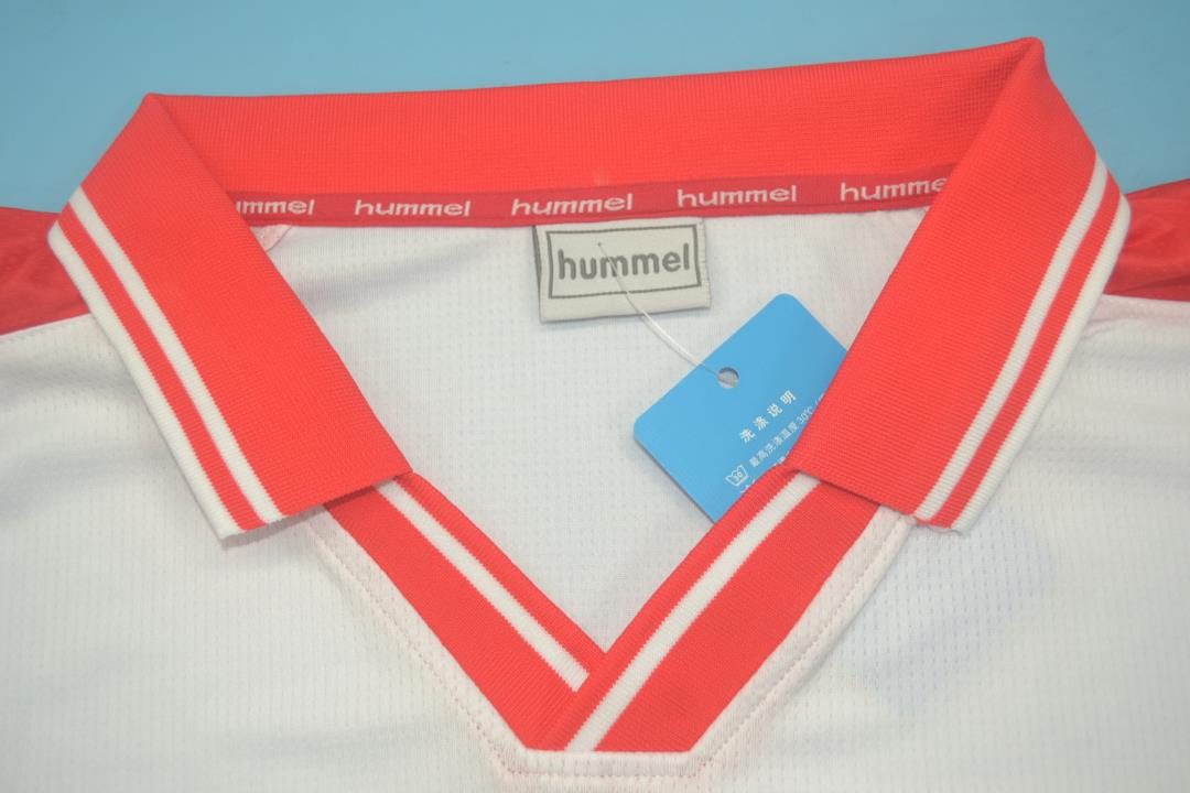 Thailand Quality(AAA) 1998 Denmark Away Retro Soccer Jersey