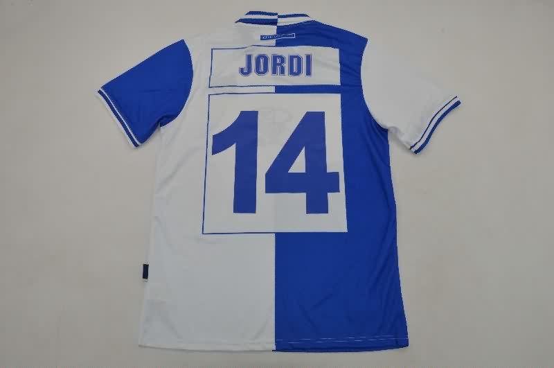 Thailand Quality(AAA) 2000/01 Deportivo Alaves Home Retro Soccer Jersey