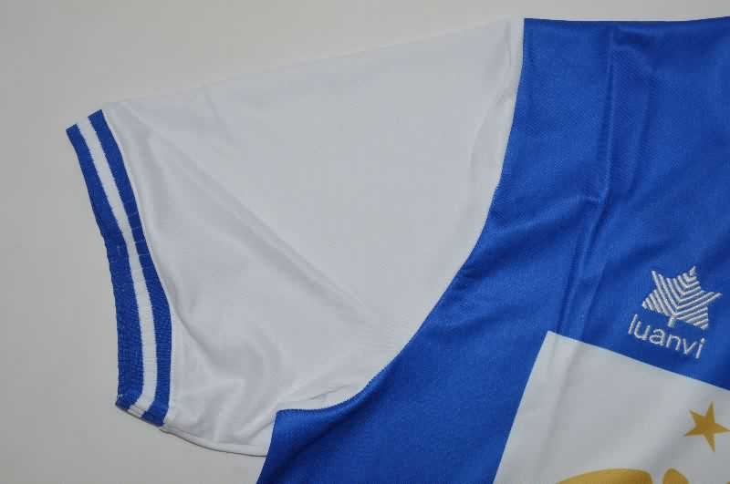 Thailand Quality(AAA) 1999/00 Deportivo Alaves Home Retro Soccer Jersey