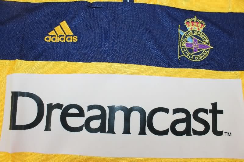 Thailand Quality(AAA) 2000/01 Deportivo La Coruna Away Retro Soccer Jersey