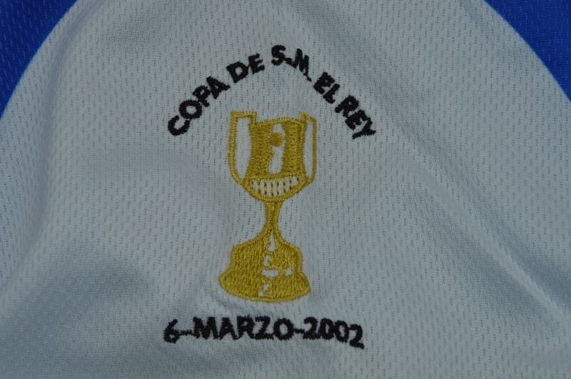 Thailand Quality(AAA) 2001/02 Deportivo La Coruna Home Retro Soccer Jersey