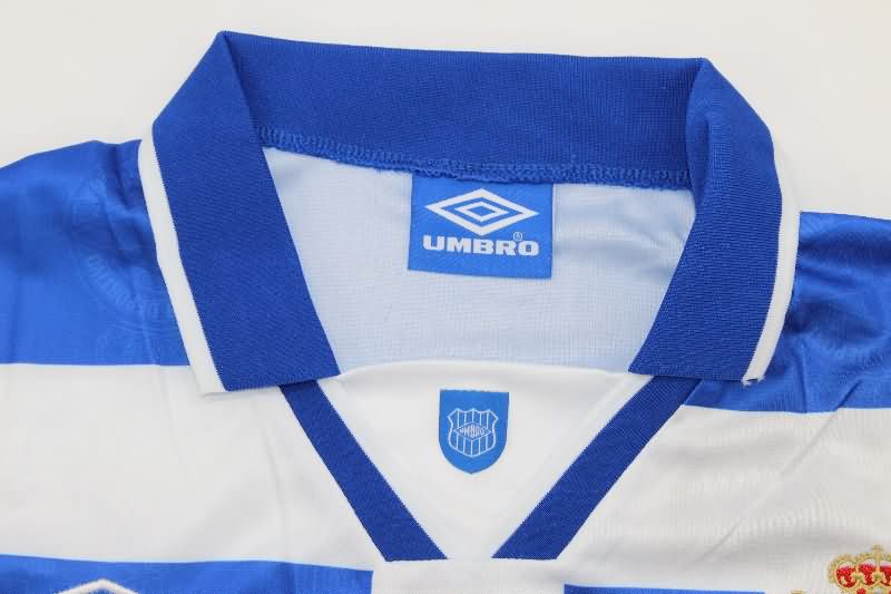 Thailand Quality(AAA) 1994/95 Deportivo La Coruna Home Retro Soccer Jersey