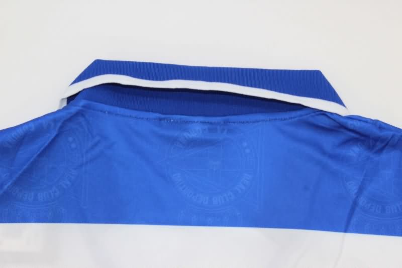 Thailand Quality(AAA) 1994/95 Deportivo La Coruna Home Retro Soccer Jersey
