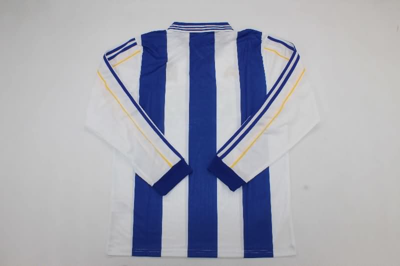 Thailand Quality(AAA) 1999/00 Deportivo La Coruna Home Long Sleeve Retro Soccer Jersey